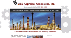 Desktop Screenshot of machineryappraisals.com
